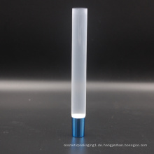 Transparentes PE-Material Kunststoff-Verpackungsrohr mit langer Düse